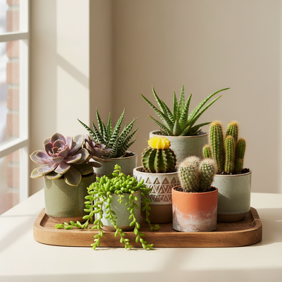 Succulents and Cactus Plant Combination Deals for Indoor Plant Enthusiasts